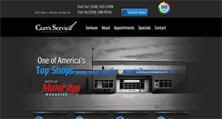 Desktop Screenshot of curtsservice.com